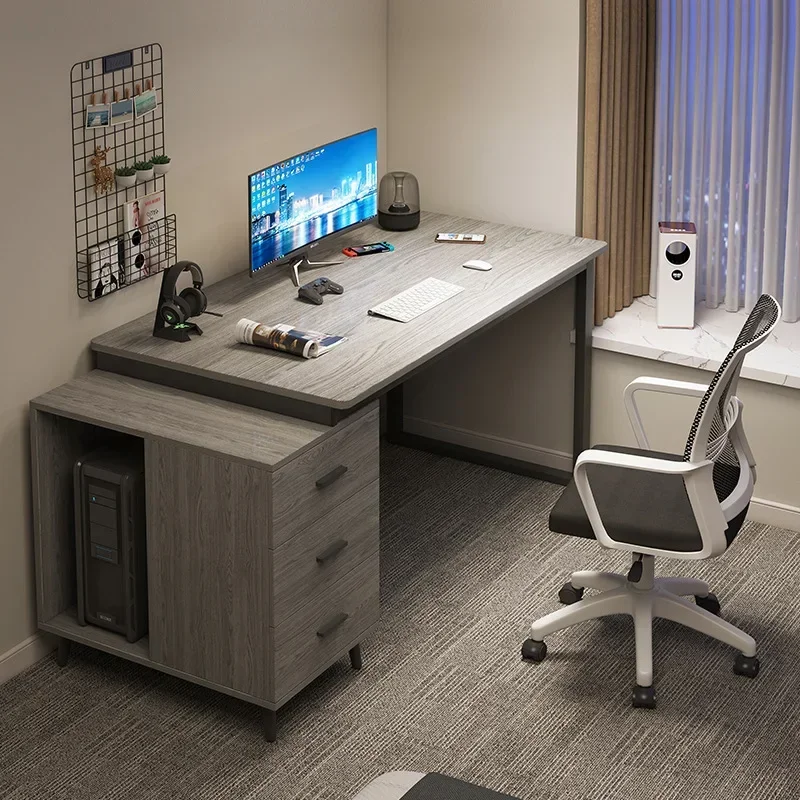 고급 목재 사무실 책상 직원용 심플 수납형 학습용 침실 - Home Office Work Table 리뷰 및 가격