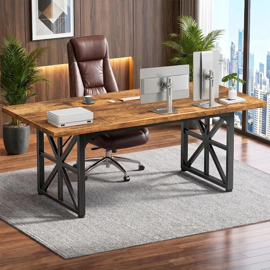 71인치 고급형 책상, 가정용으로 사용하기 좋은 넓은  - Home Office Work Table 리뷰 및 가격