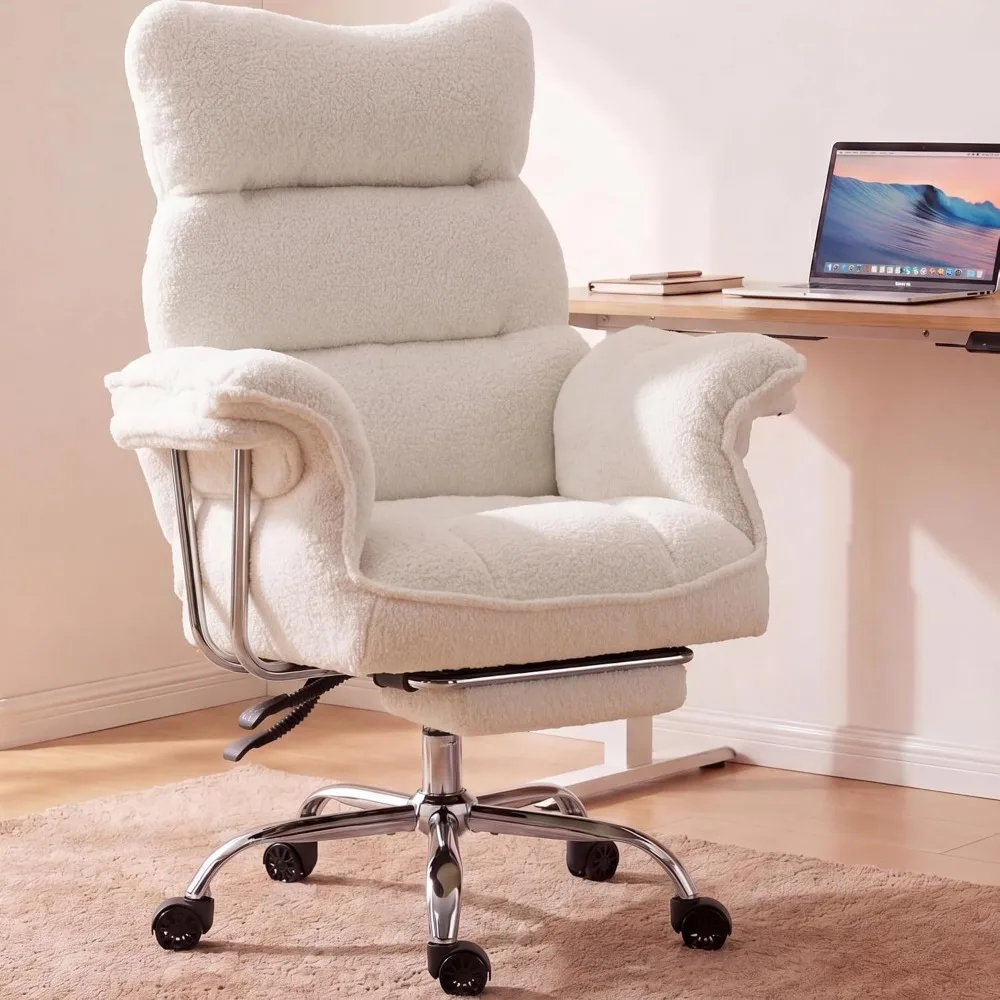 두툼한 쿠션, 넓은 좌석, 팔걸이, 발 받침대가 있는  - Ergonomic Office Chair 리뷰 및 가격