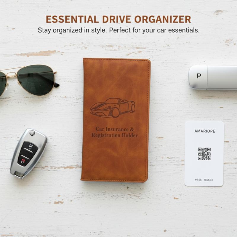 자동차 등록증 및 보험 증권 보관함, 카드 및 면허증  - Document Holder Stand 리뷰 및 가격