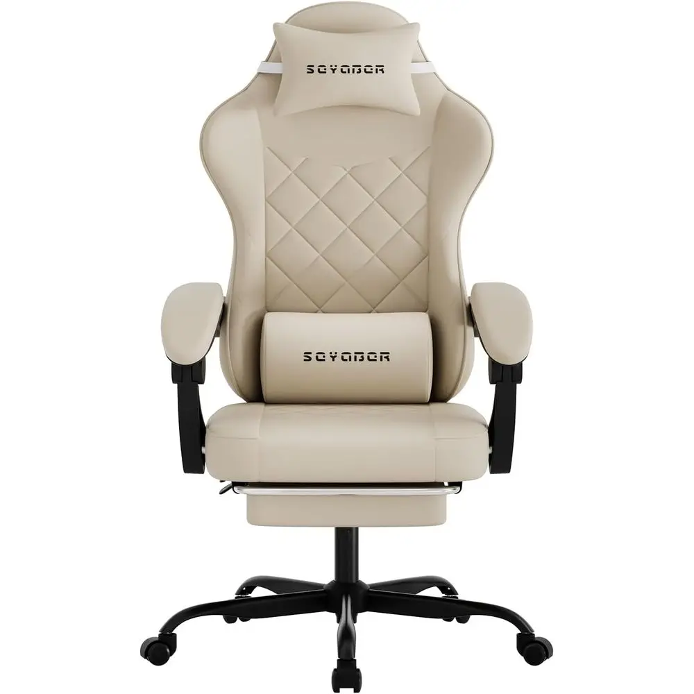 게임 및 사무실용 요추 지지대가 있는 인체공학적 하이백 - Ergonomic Office Chair 리뷰 및 가격