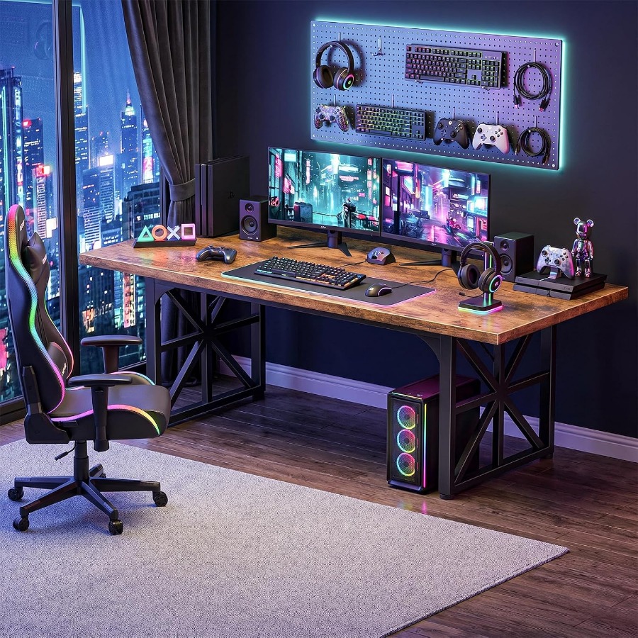 71인치 고급형 책상, 가정용으로 사용하기 좋은 넓은  - Home Office Work Table 리뷰 및 가격